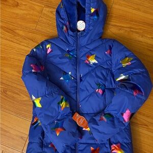 Wonder Nation Blue Star Puffer Jacket